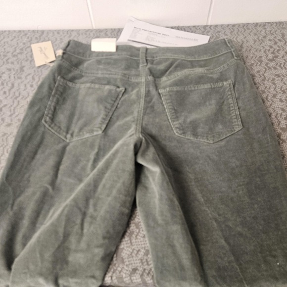 Universal Thread Jeans Womens 10 Sage Green High-Rise Skinny Button Fly 30R - Picture 5 of 8